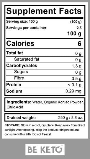 Bio Konjac Spaghetti - 320 грама