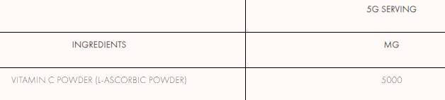 Витамин С на прах 300 грама