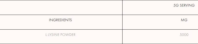 L -Lysine Powder - 300 грама