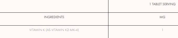 Витамин К2 MK -4 100 mcg - 120 таблетки