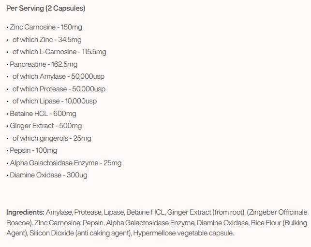 Храносмилателен стек - 120 капсули