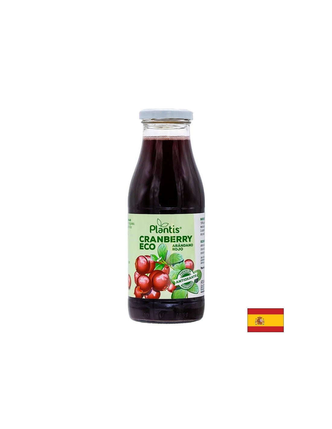 100% органичен сок от червена боровинка - здраве на урината - Cranberry Eco Plantis®, 500 ml