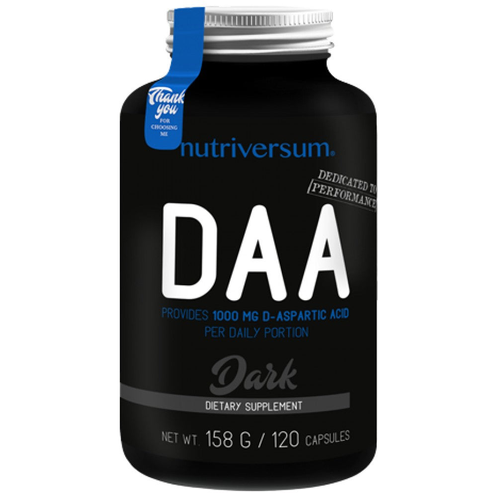 Daa Dark | D-аспарагична киселина 1000 mg 120 капсули