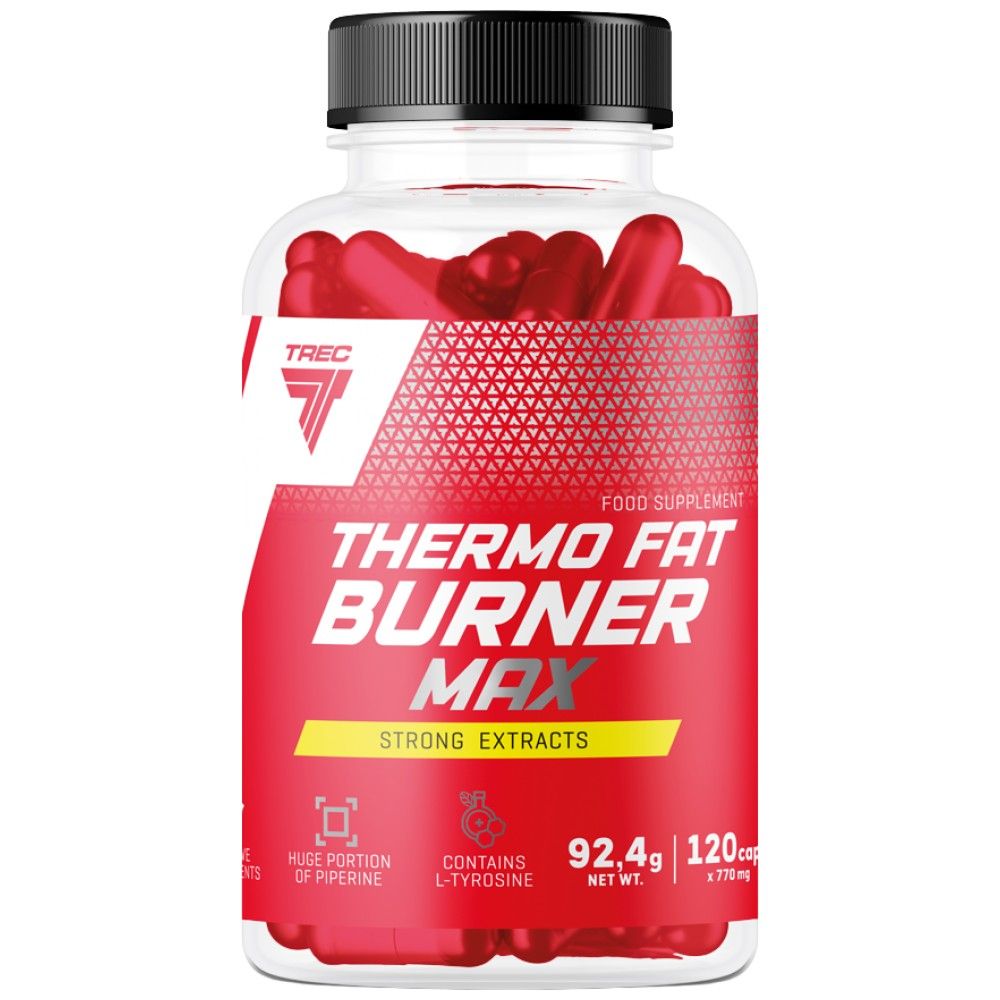 Thermo Fat Burner Max | Силни екстракти - 120 капсули
