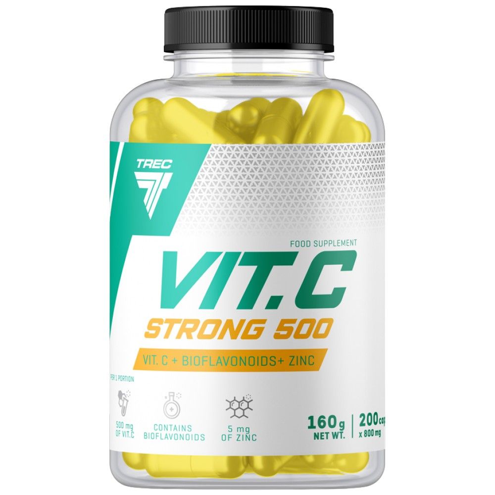 Vit.c силен 500 | Витамин С 500 mg - 200 капсули