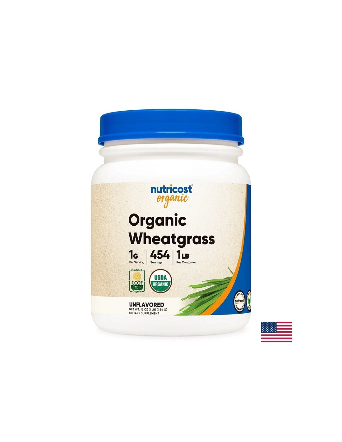 Detox - Wheatgrass Organic, 454 g прах