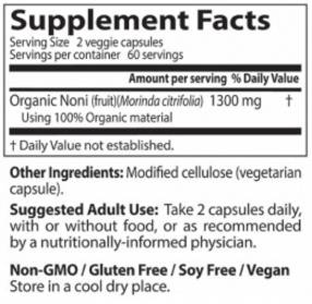 Най -добър нони концентрат 650 mg - 120 капсули