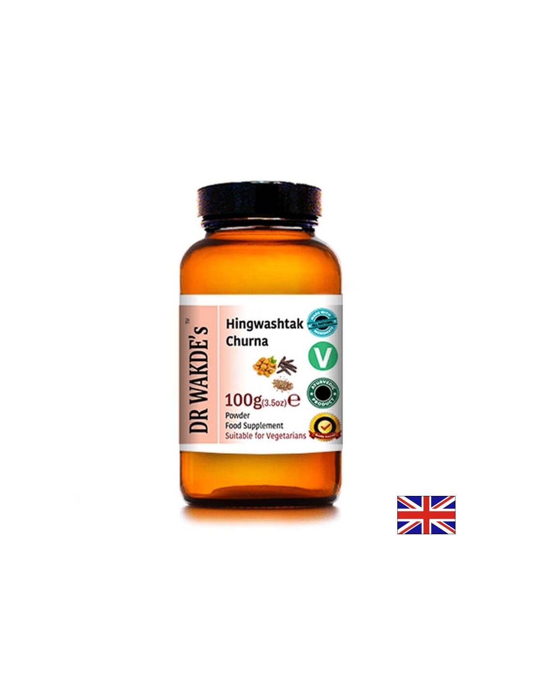 Фибри на прах - регулира стомаха и помага при запек, 100 g