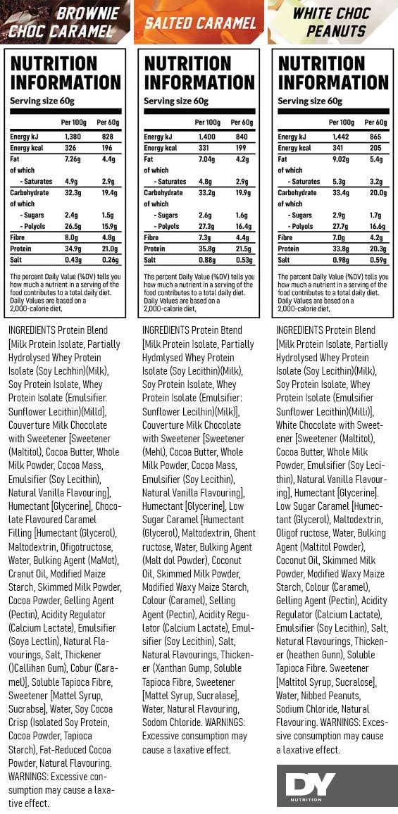 Yates Whey Protein Bar | Без захар - 60 грама