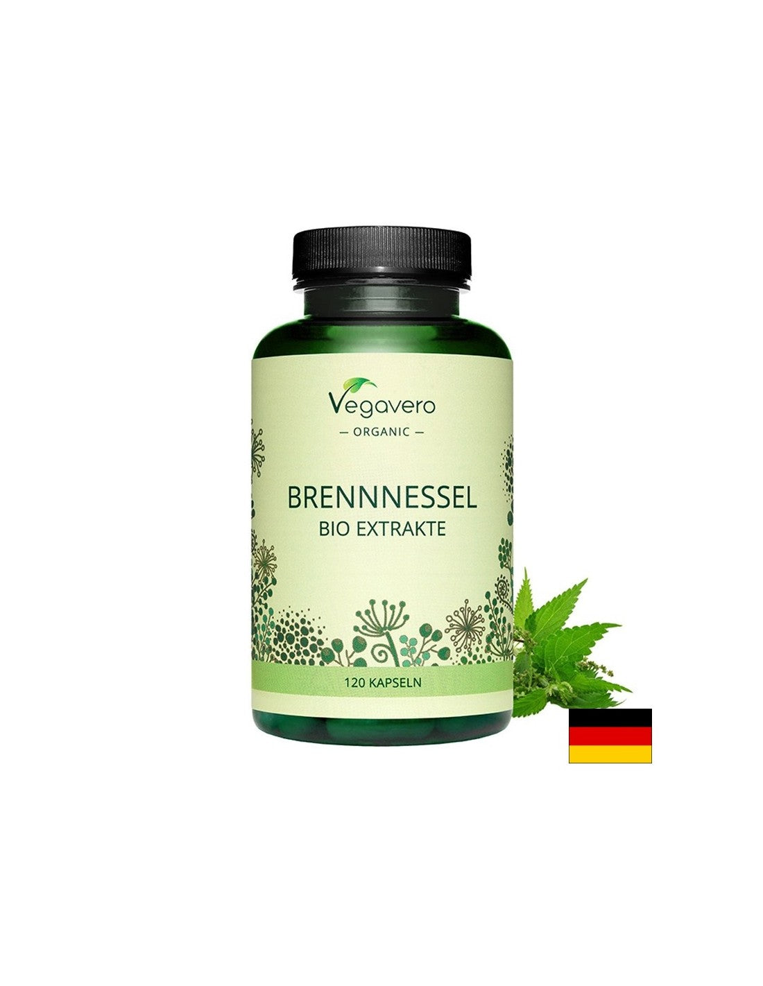 Био екстракт от коприва - Brennessel Bio Extrakte, 120 капсули <tc>Vegavero</tc>