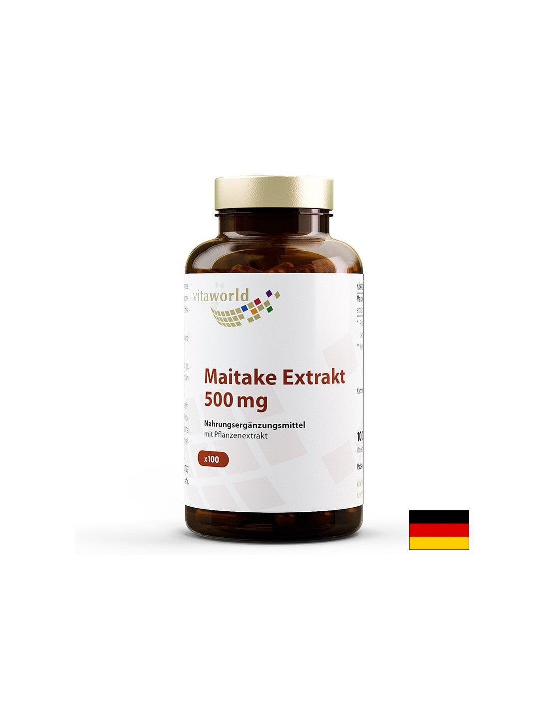 Енергия и имунитет - екстракт от Maitake, 500 mg x 100 капсули