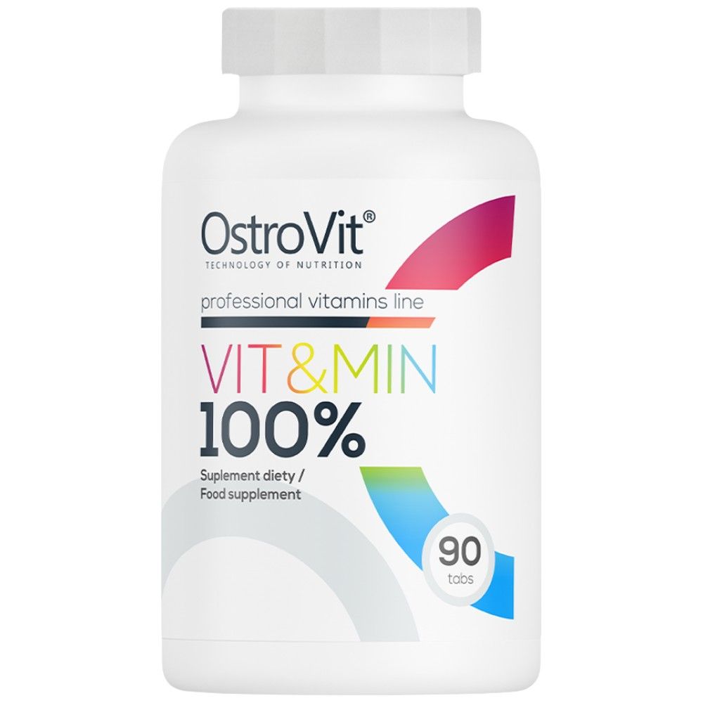 100% vit & min - 30 таблетки