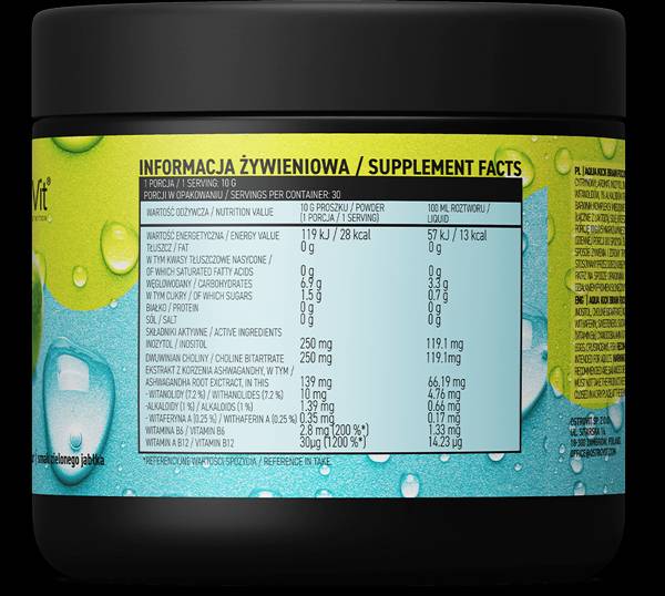 Aqua Kick/Advanced Hydration - Мозъчен фокус - 300 грама