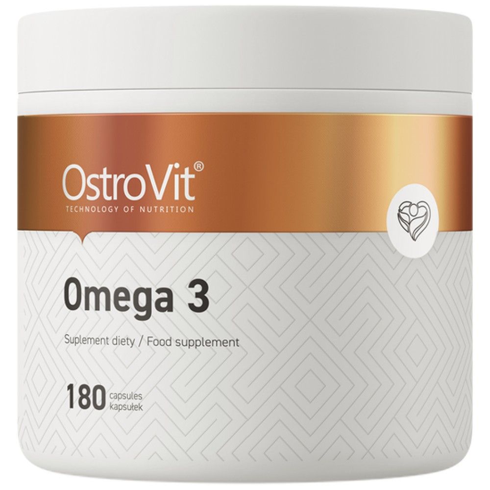 Омега 3 1000 mg - 180 Softgels