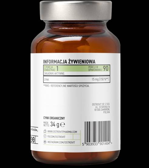 Органични цинкови пиколизирани 15 mg 90 таблетки