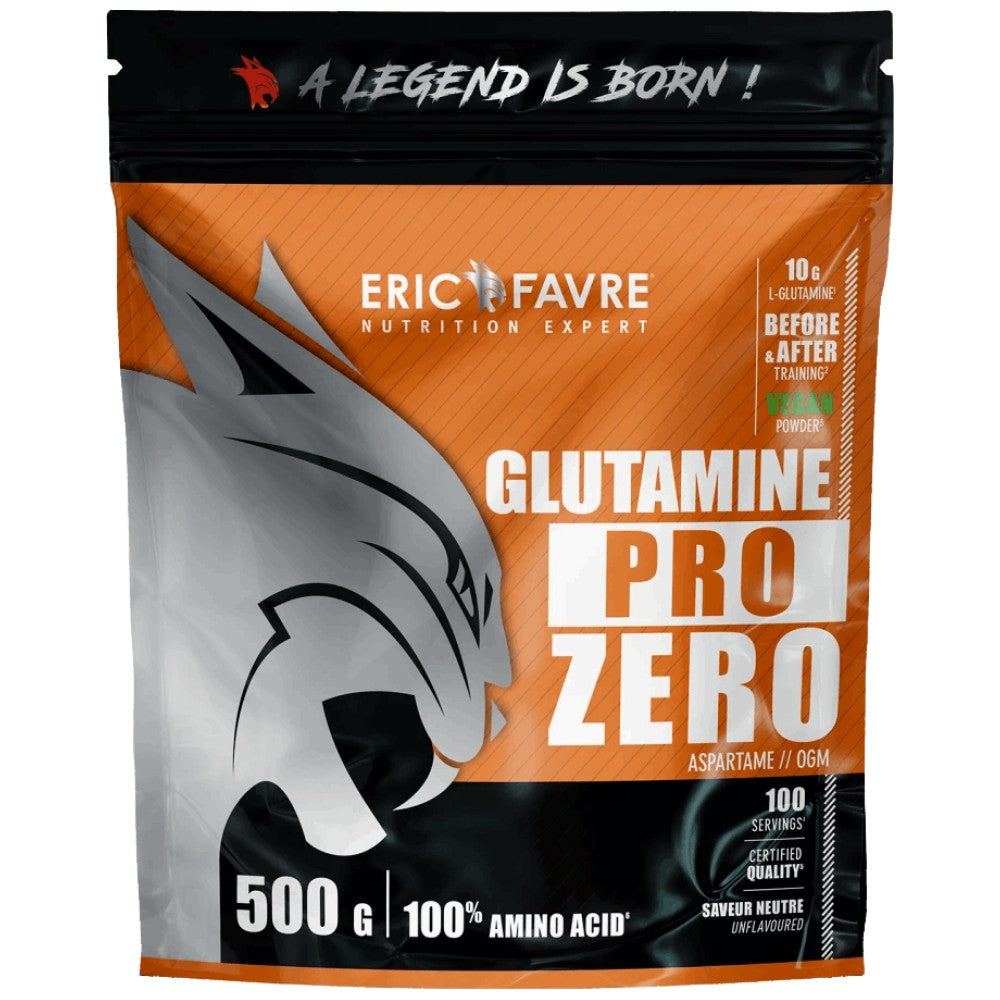 Глутамин Pro Zero | 100% чисто - 500 грама