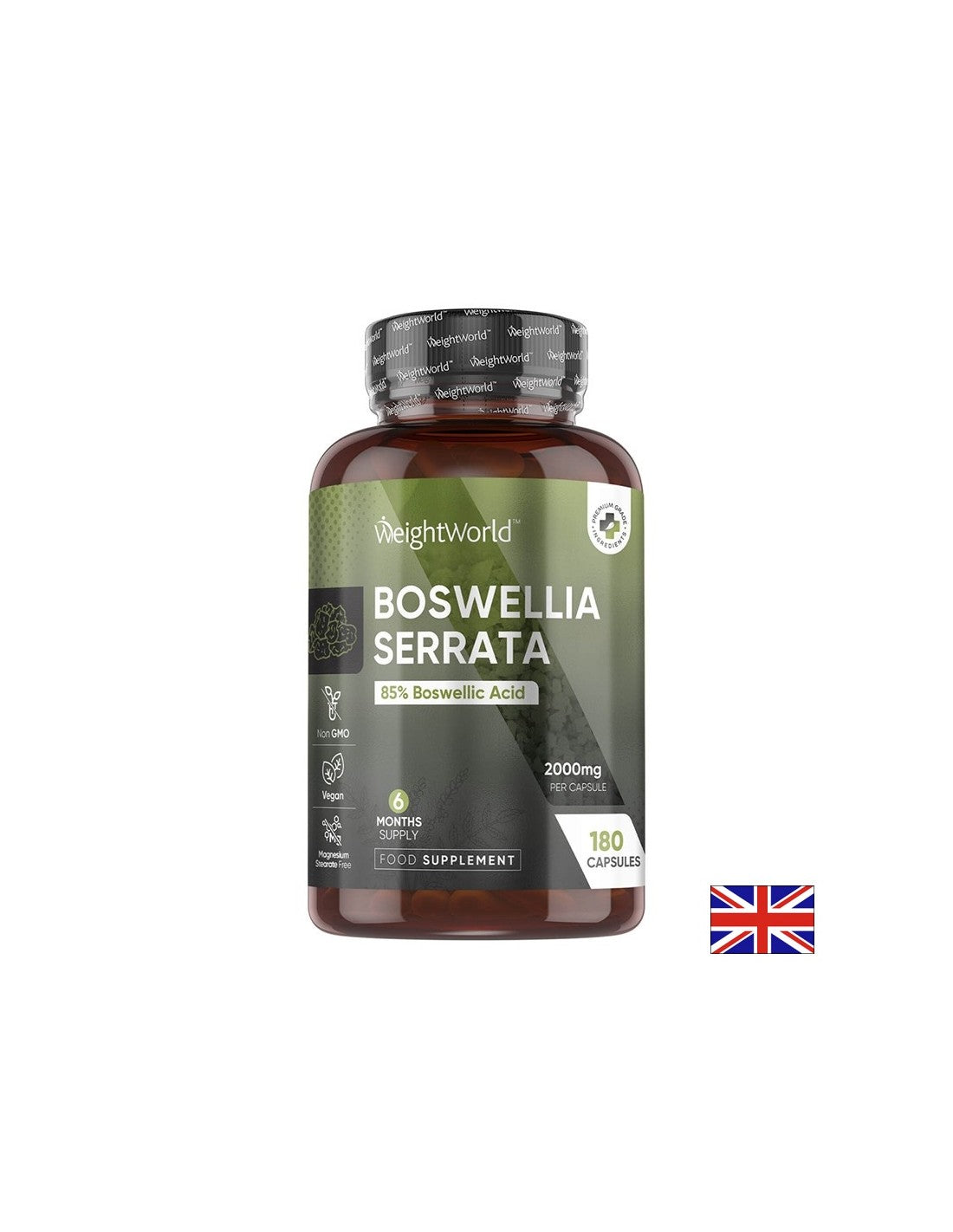 Съвместна грижа - Boswellia, 2000 mg x 180 капсули