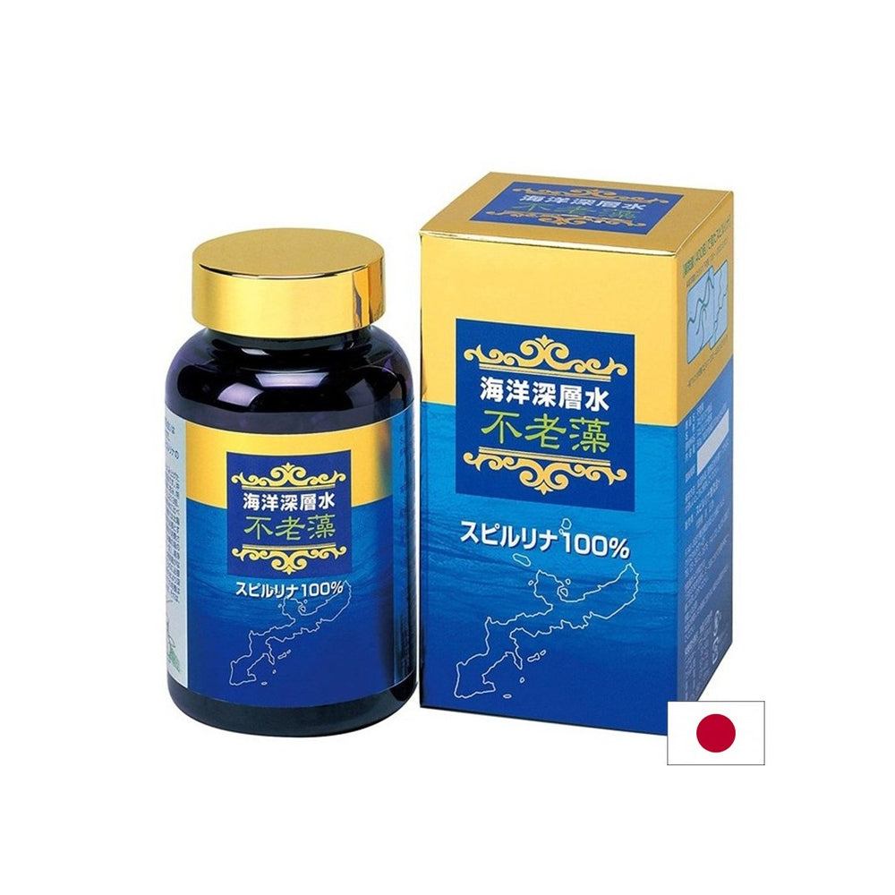 Японска спирулина фуруту с висока концентрация - за анемия и умора, 600 таблетки