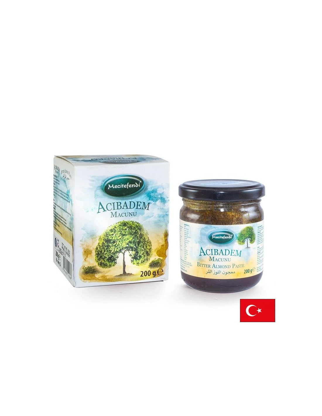 Горчив бадем и медена паста - за силен имунитет и добро храносмилане, 200 g