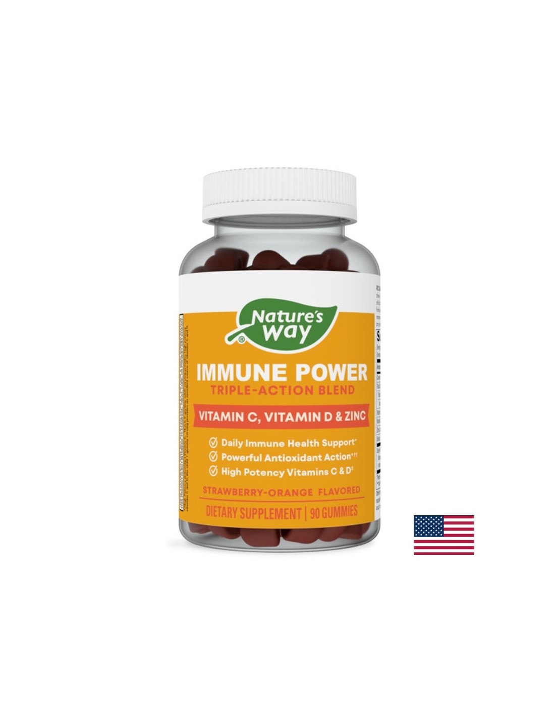 Immunity formula - Immune Power, 90 jelly tablets with fruit flavor - Nutra Best Europe