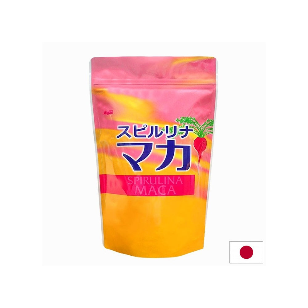 Японска спирулина + мака - поддържа издръжливост и хормонален баланс, 1000 таблетки