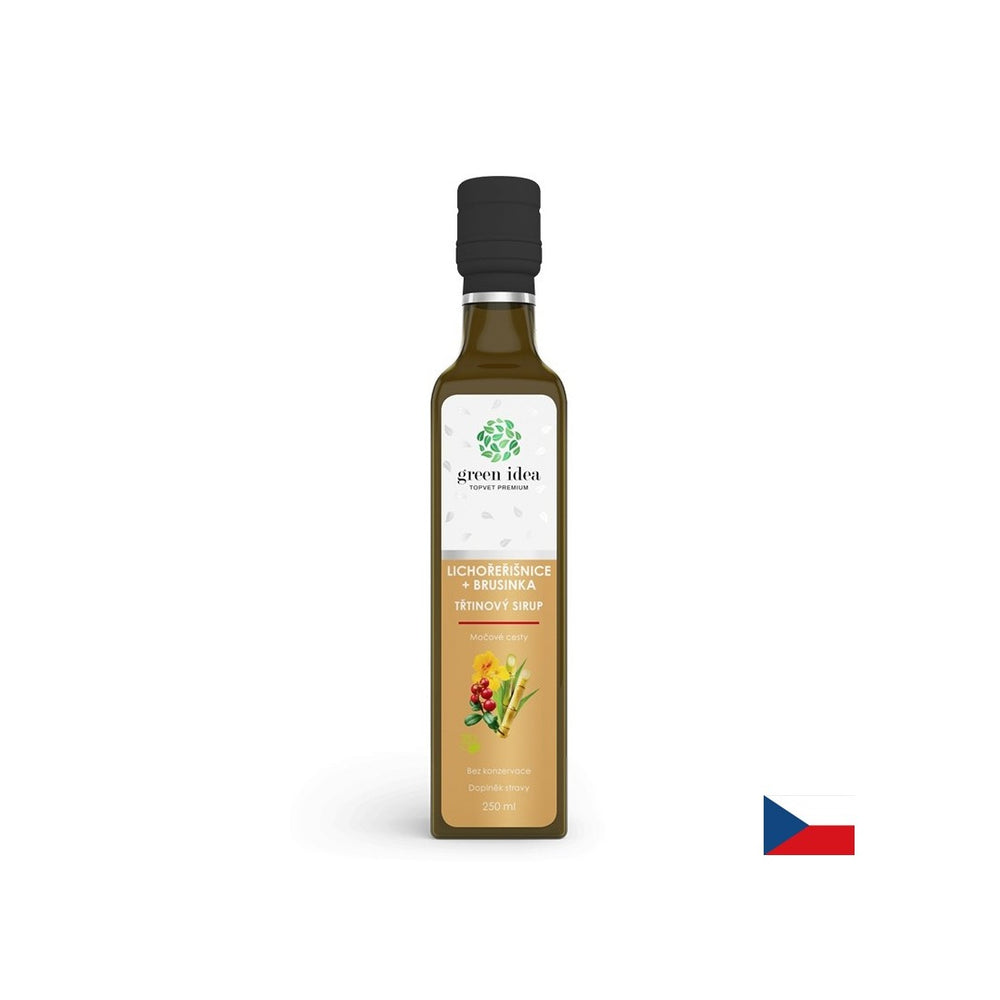 Сироп от бастун с боровинка и червена боровинка - здраве и имунитет на урина, 250 ml, с дозировка