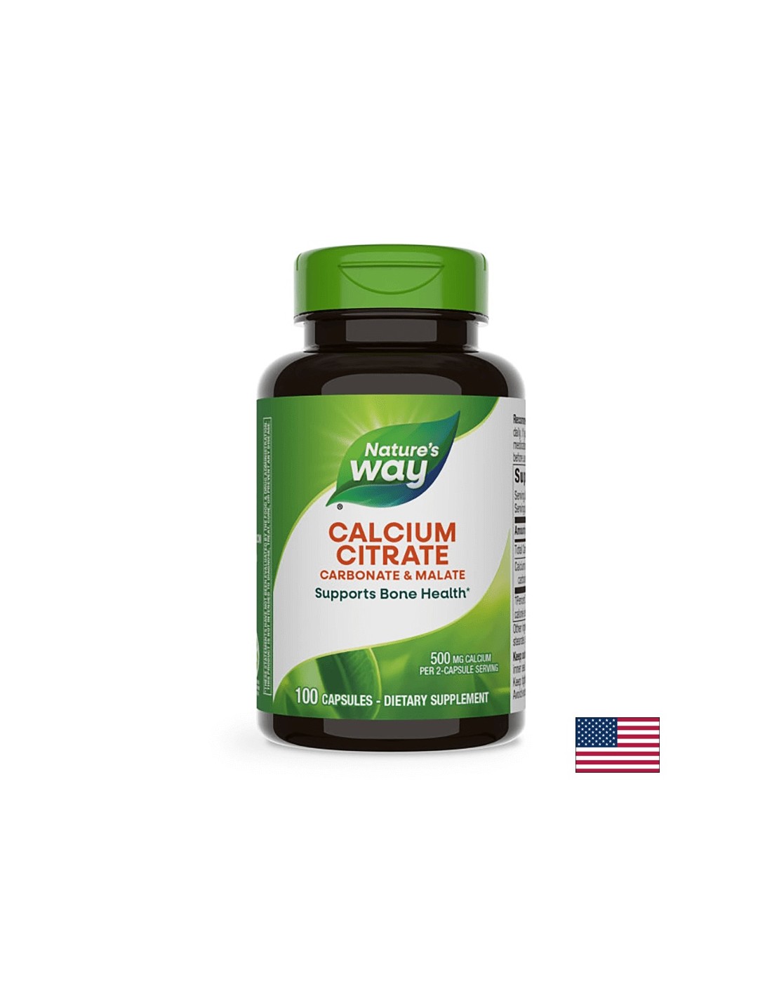 Калциев цитрат - 100 капсули