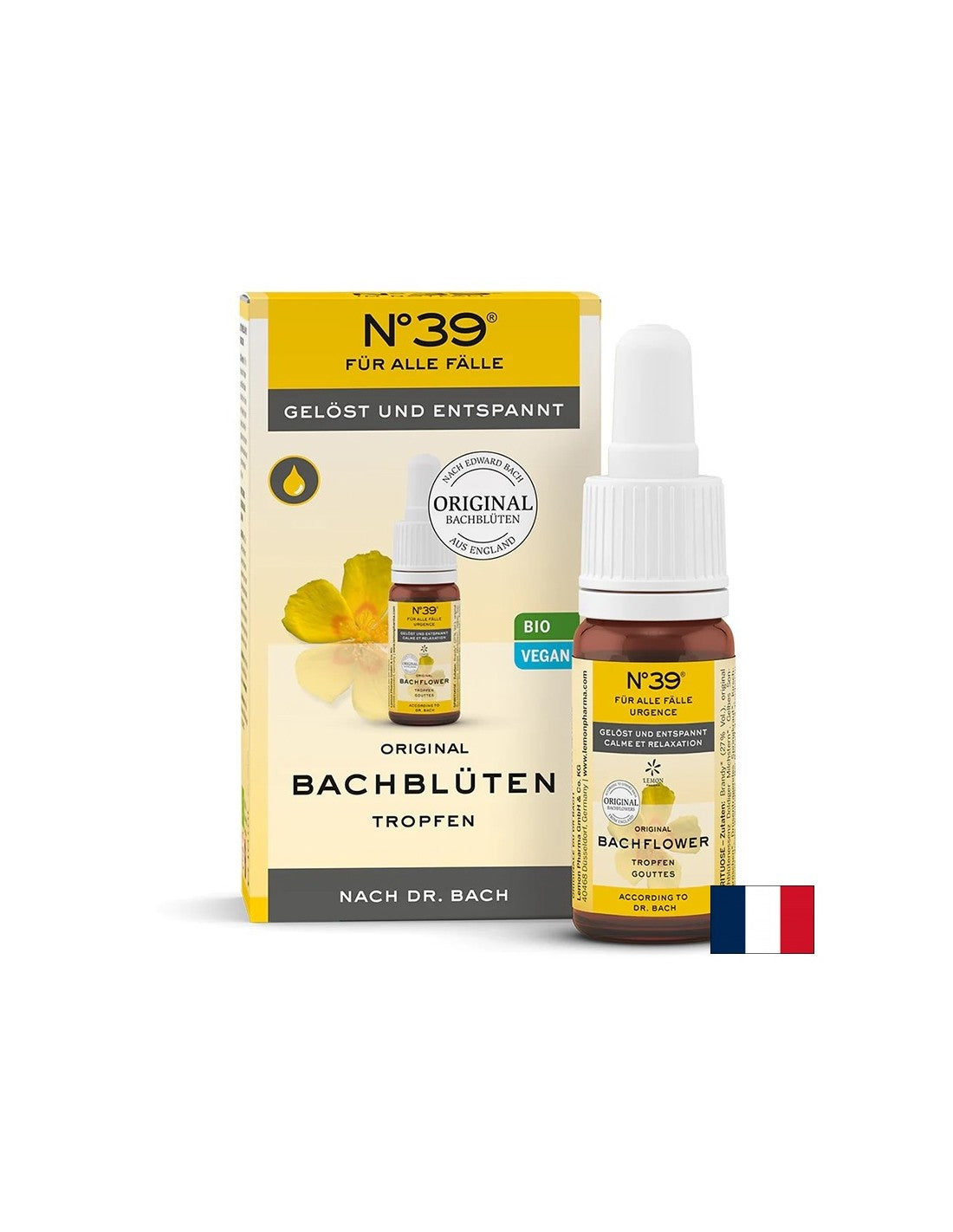 Капки на д-р Бах N°39 - Спешна помощ, 10 мл <tc>Lemon Pharma</tc>
