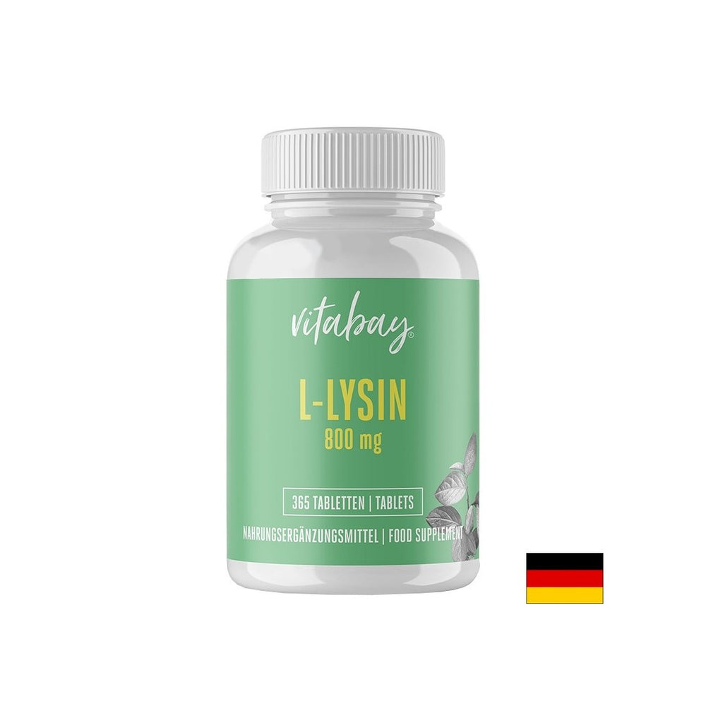 Херпес симплекс, кости и стави - L -Lysine, 800 mg x 365 таблетки