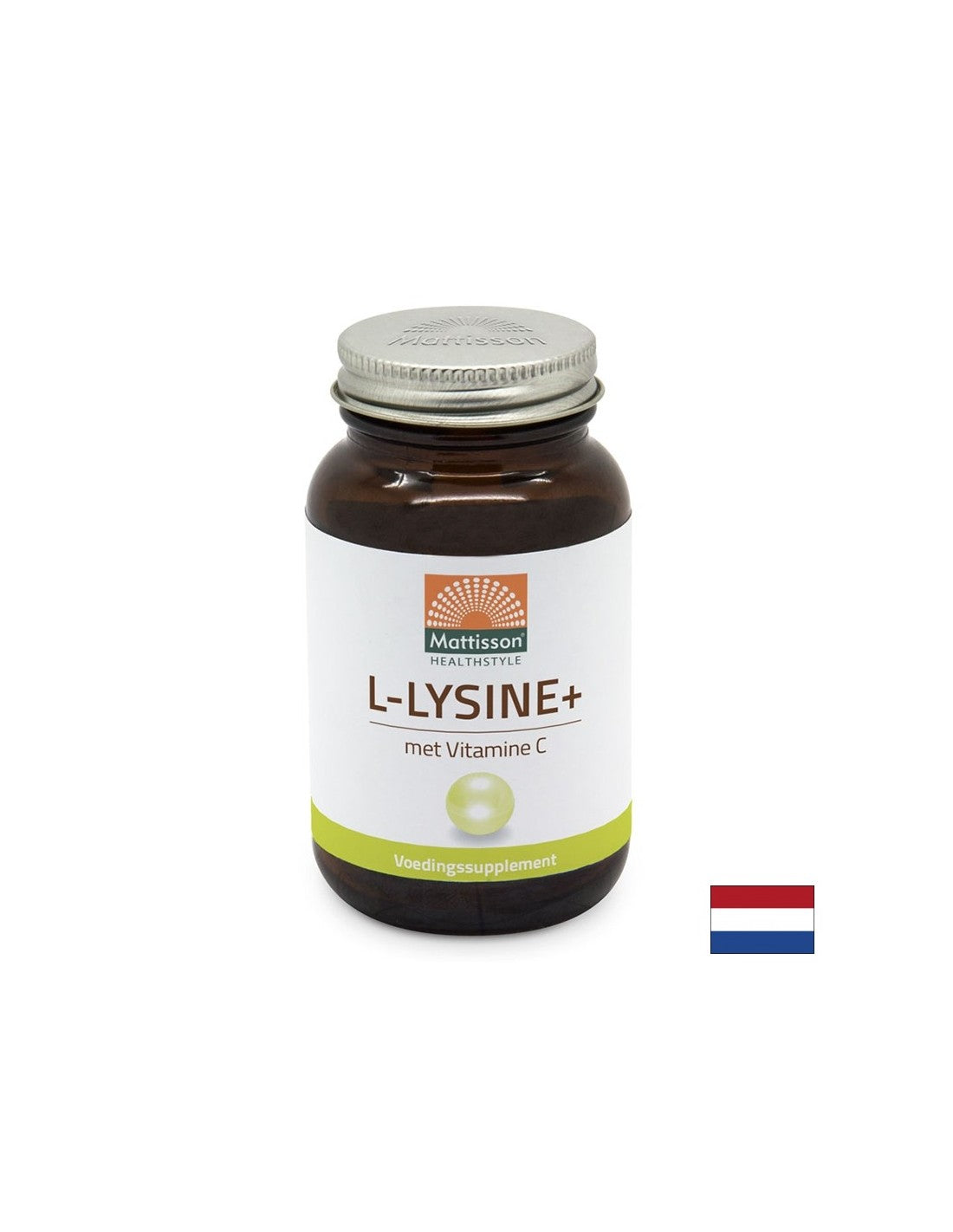 Херпес симплекс, кости и стави - L-Lysine + Vitamin C, 90 капсули <tc>Mattisson Healthstyle</tc>