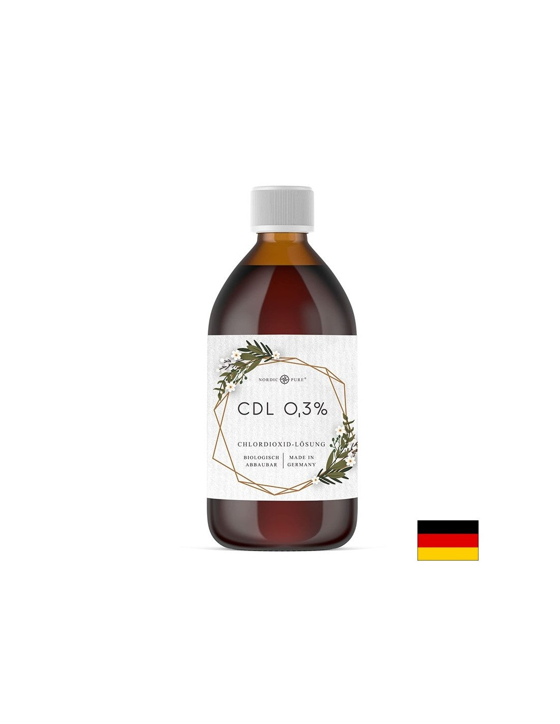 Дезинфектант - хлорен диоксид във воден разтвор CDL 0,3%, 500 ml