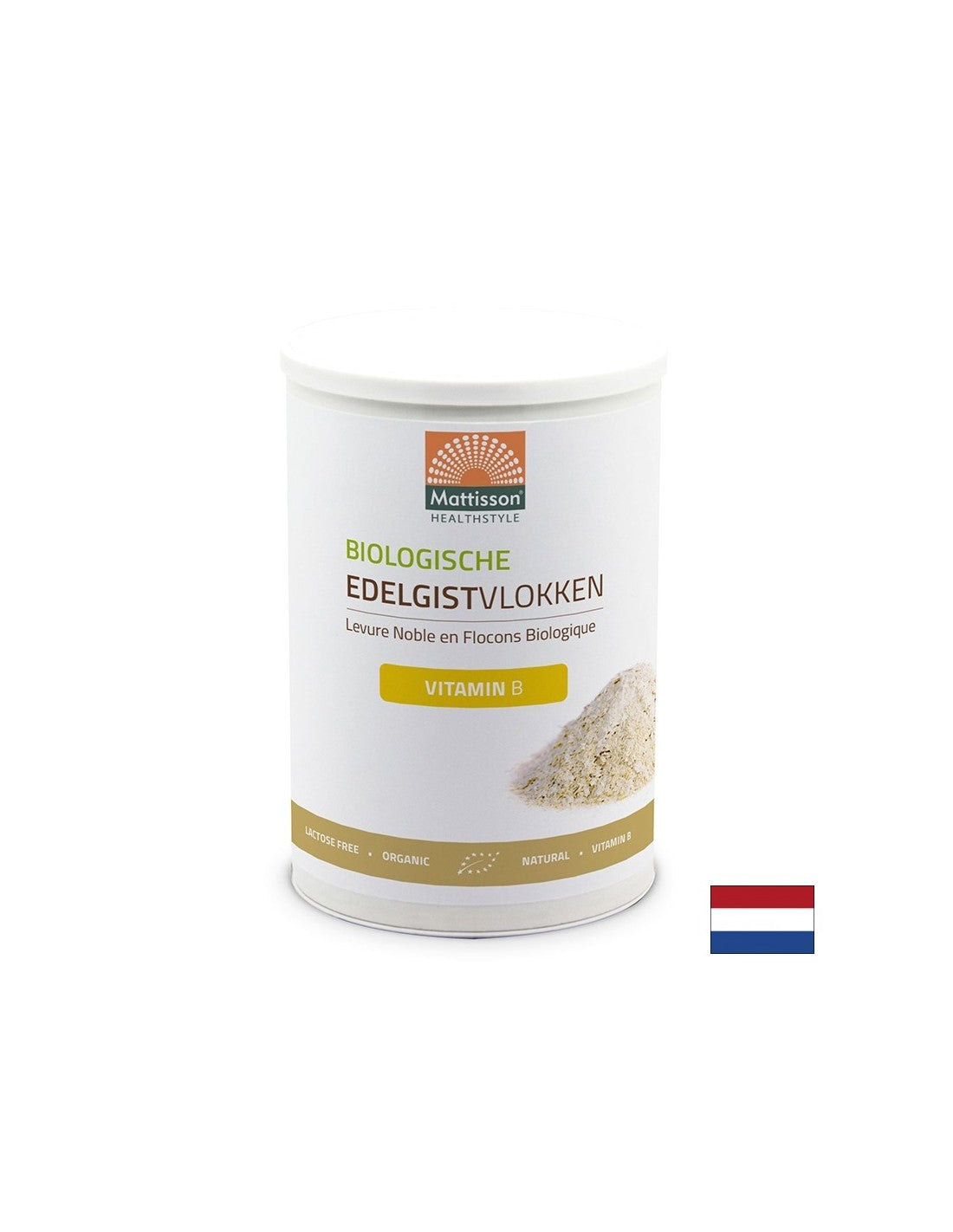 Nutritional yeast with B vitamins Bio, 200 g Mattisson Healthstyle - Nutra Best Europe