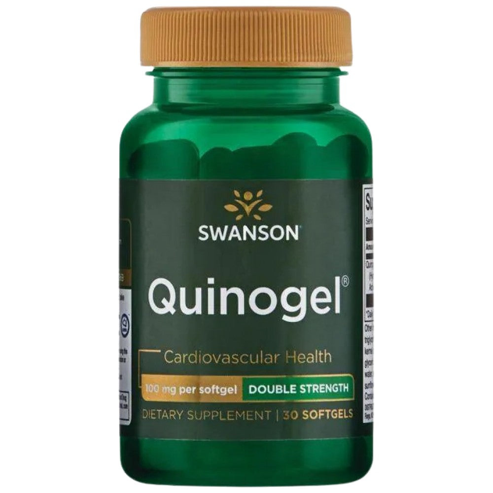 Quinogel 100 mg - двойна якост - 30 гел капсули