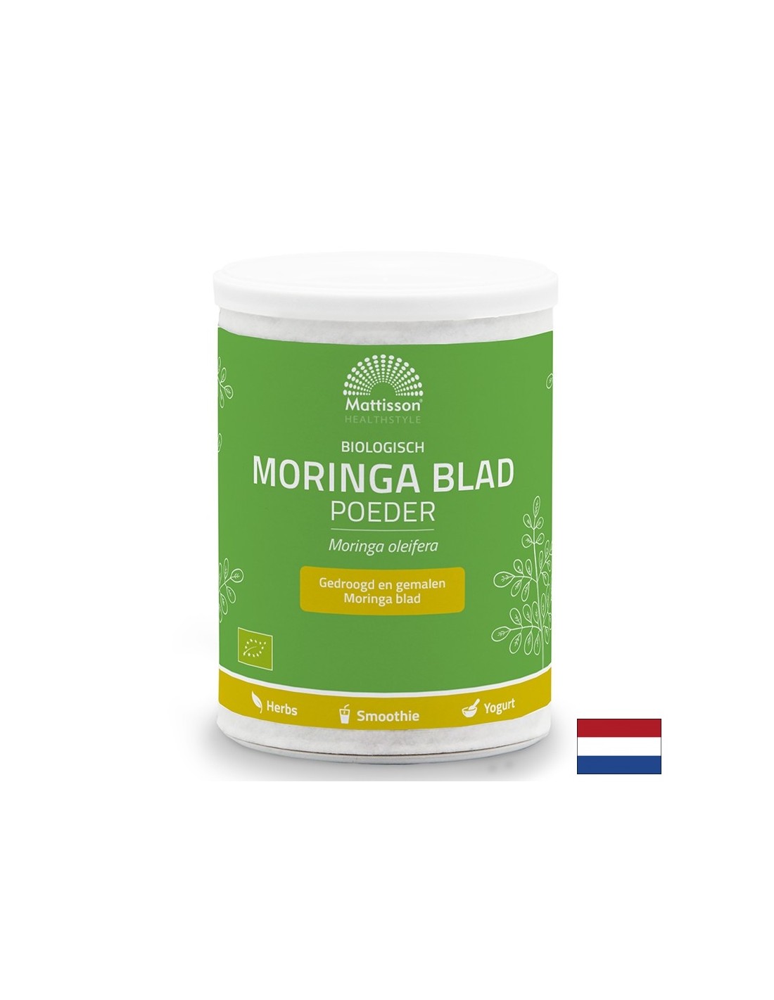 Сложно здравеопазване - Moringa, Bio, 125 g, прах