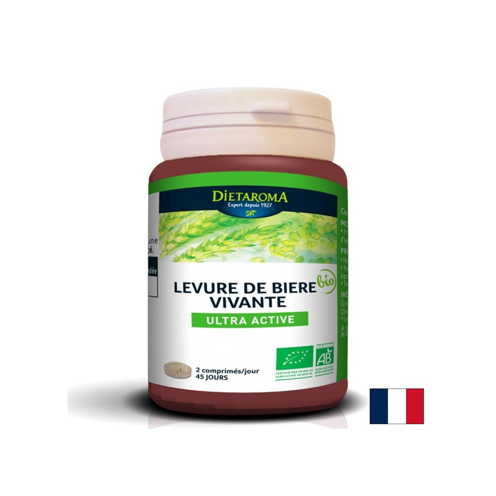 Коса, кожа и нокти - мая на пивовар (активна мая), 180 таблетки