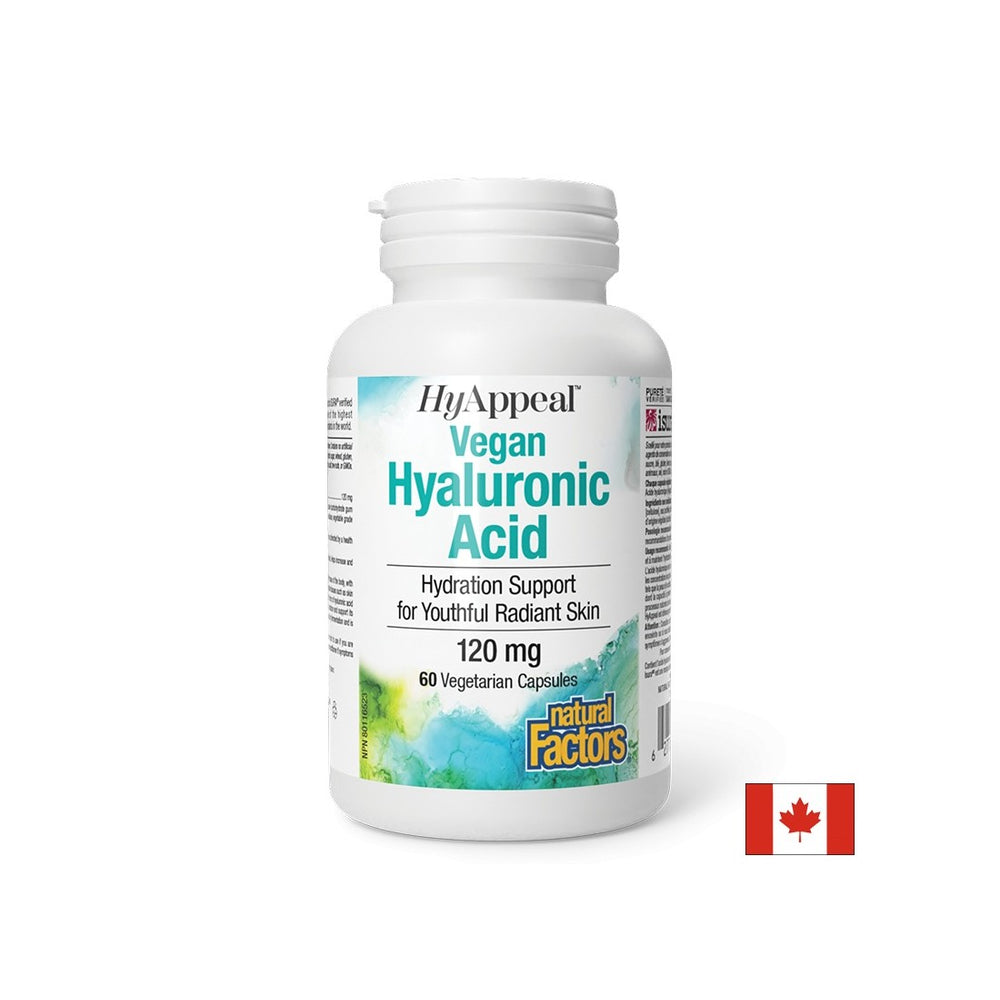 Красива кожа - Здрави стави - Hyaluronic Acid Hyappeal® (веган), 120 mg x 60 V капсули