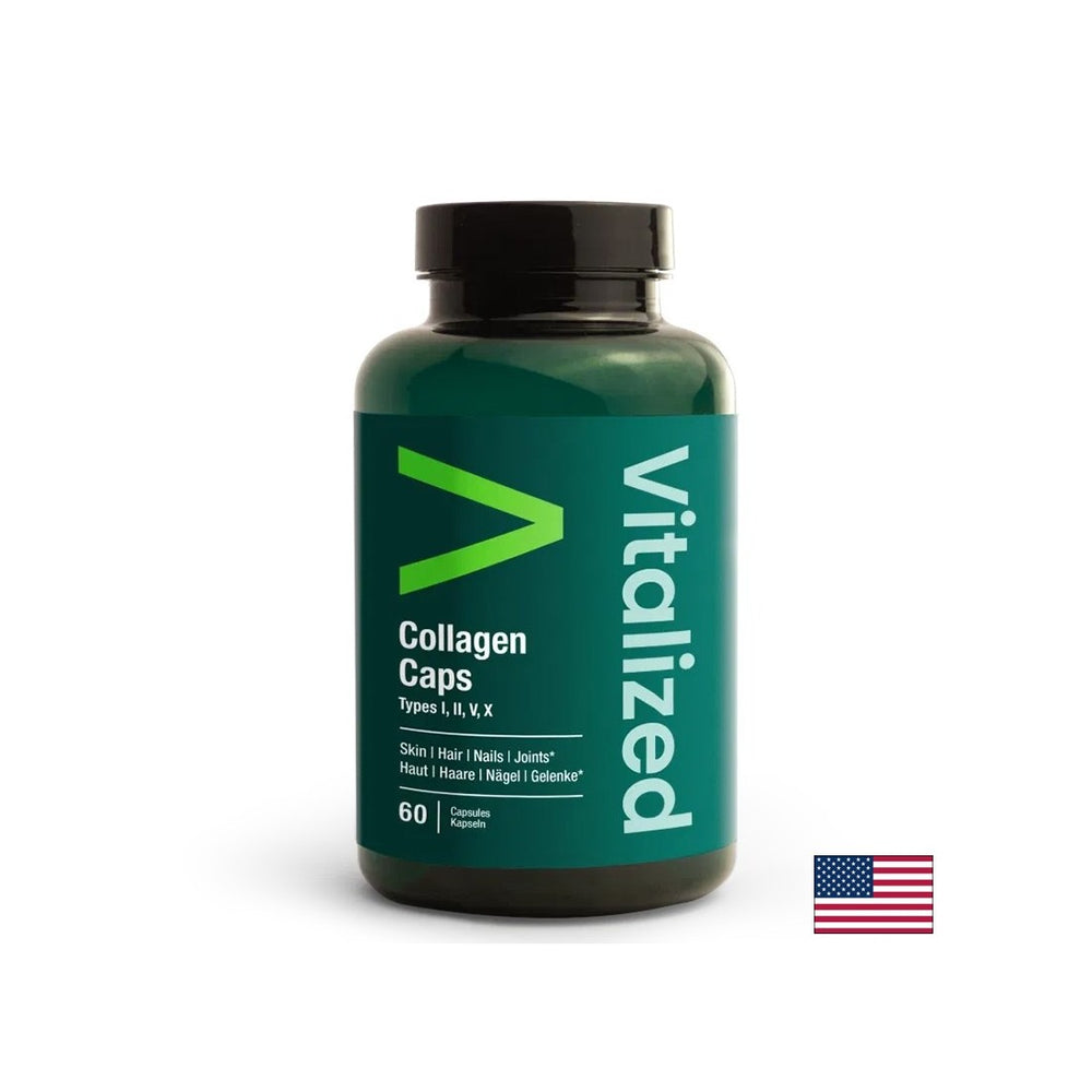 Красива кожа - Здрави стави - морски колаген + мембрана на яйца, яйчни черупки, витамин С и цинк, 60 капсули