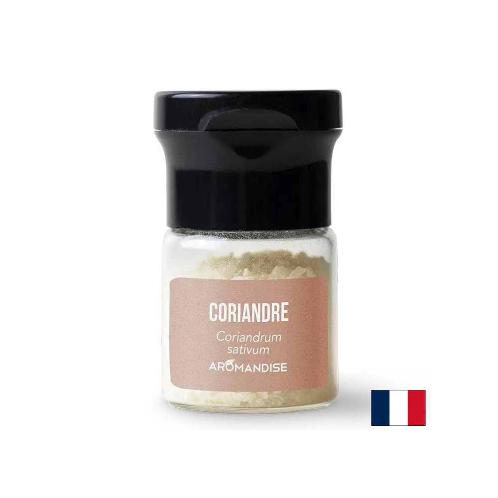 Кристали от етерично масло от кориандър (кулинарни) - за ароматизационни ястия, сосове, напитки, 10 g