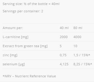 L -carni шок - 80 ml