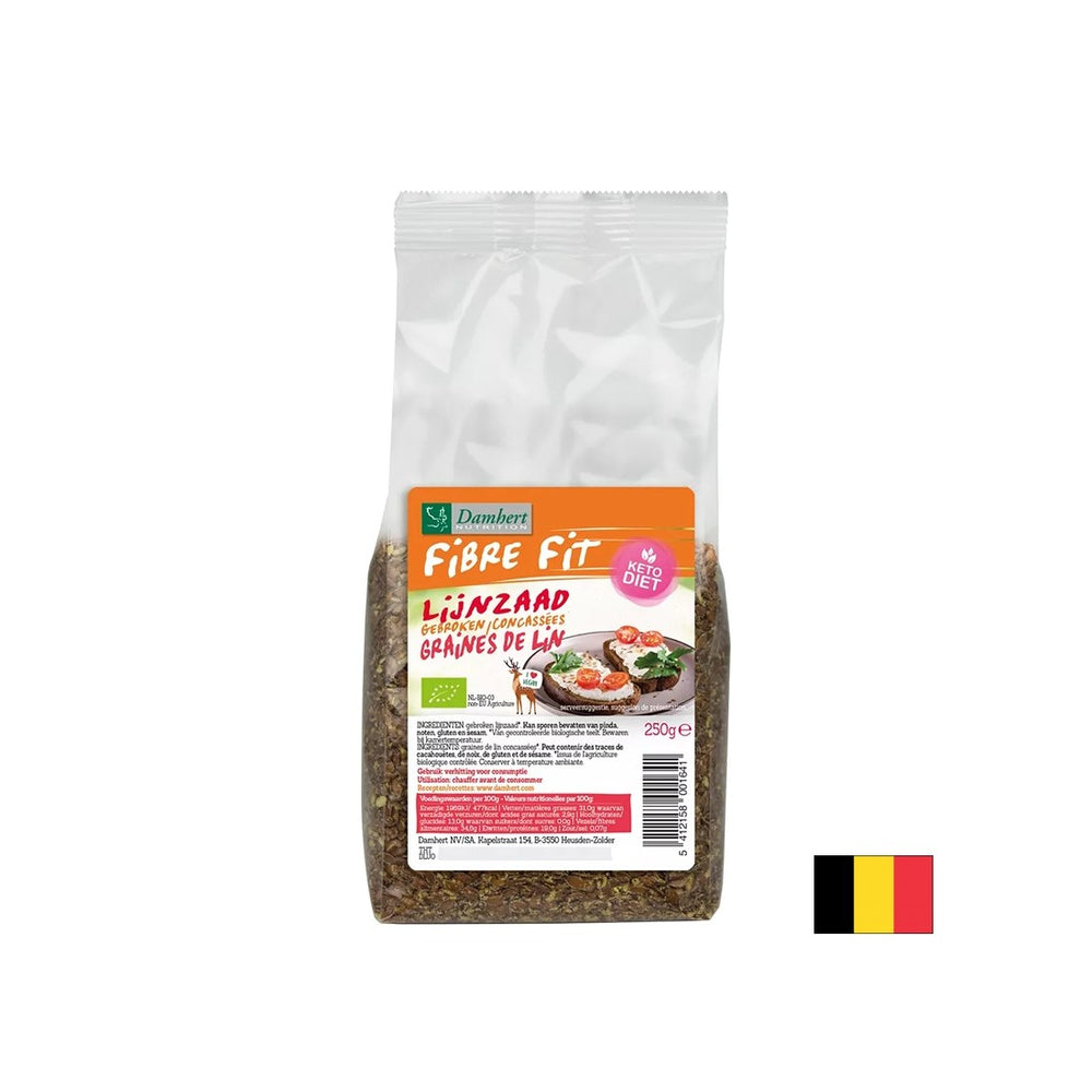 Натрошено ленено семе био, 250 g