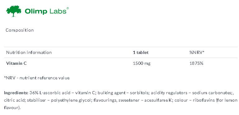 Левит C 1500 20 Еферверцентни таблетки