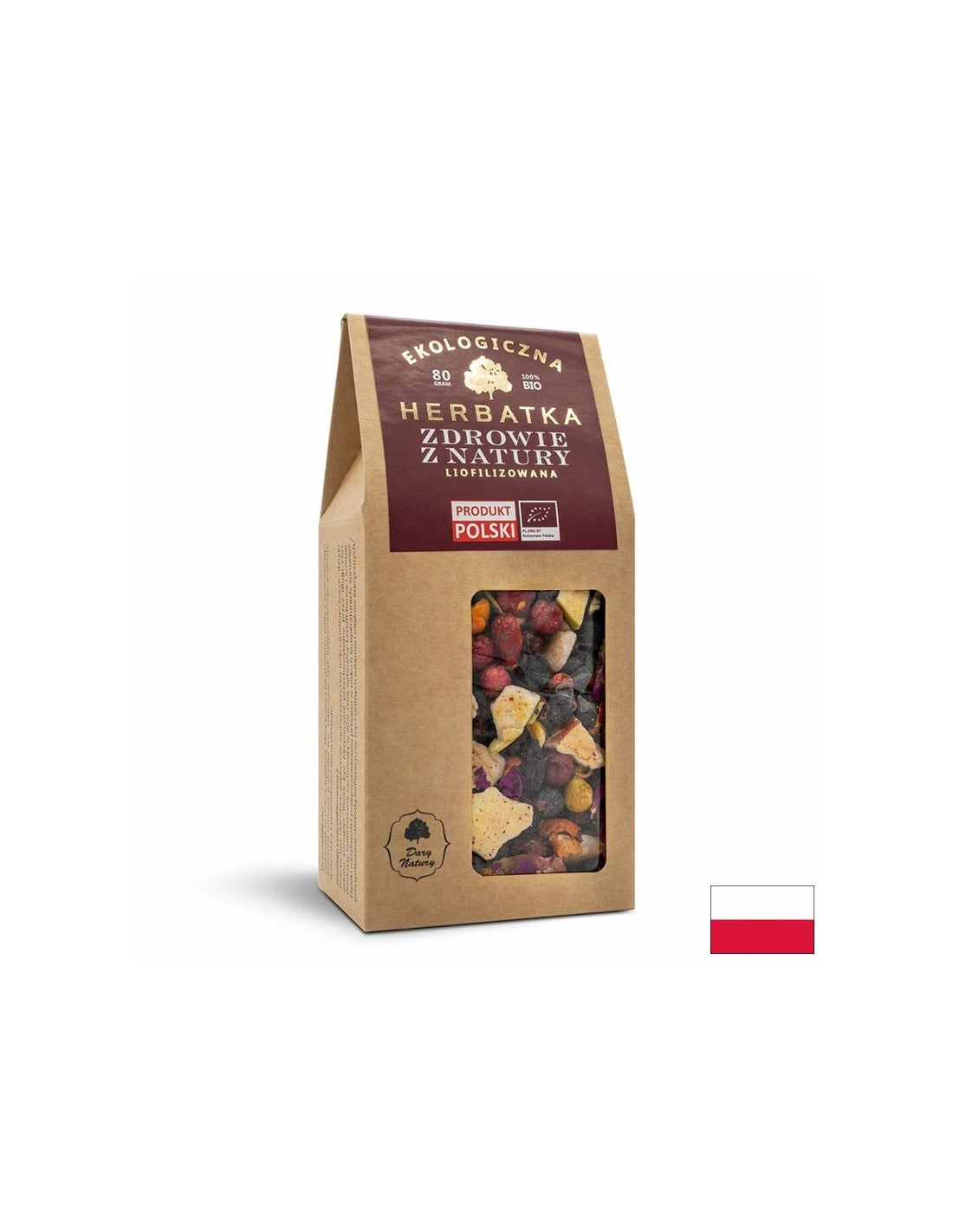 Лиофилизиран чай "Здраве от природата" Био, 80гр <tc>Dary Natury</tc>