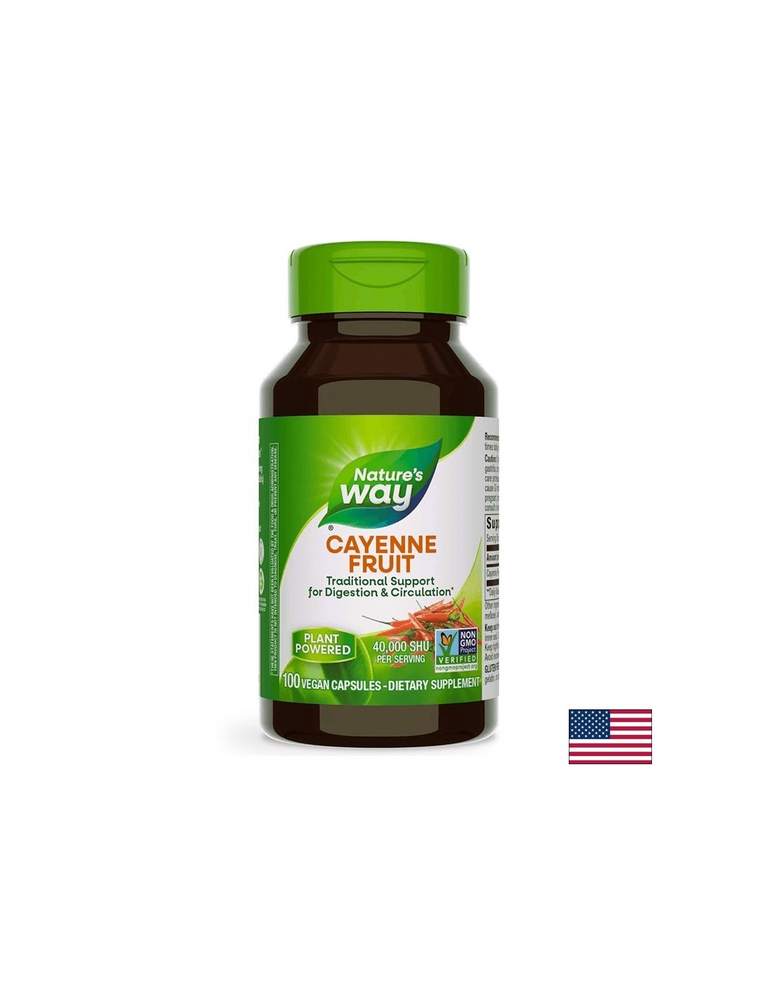 Cayenne Fruit 450 mg - 100 капсули