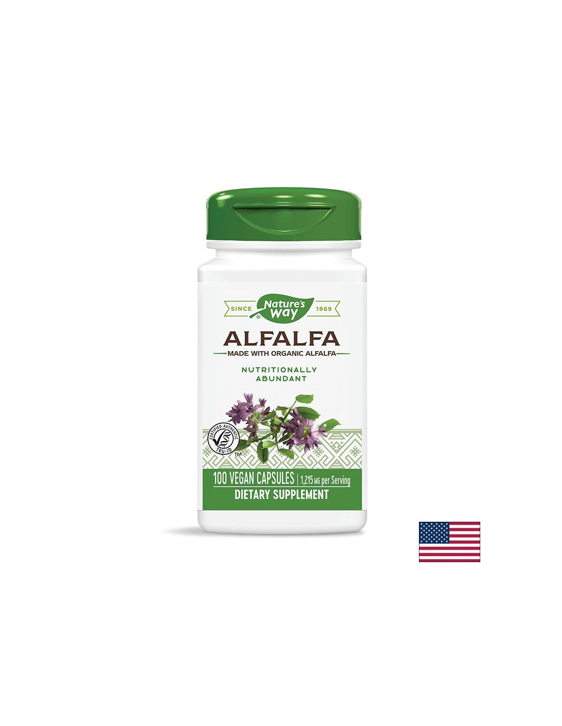 Alfalfa (листа) 405 mg - 100 капсули