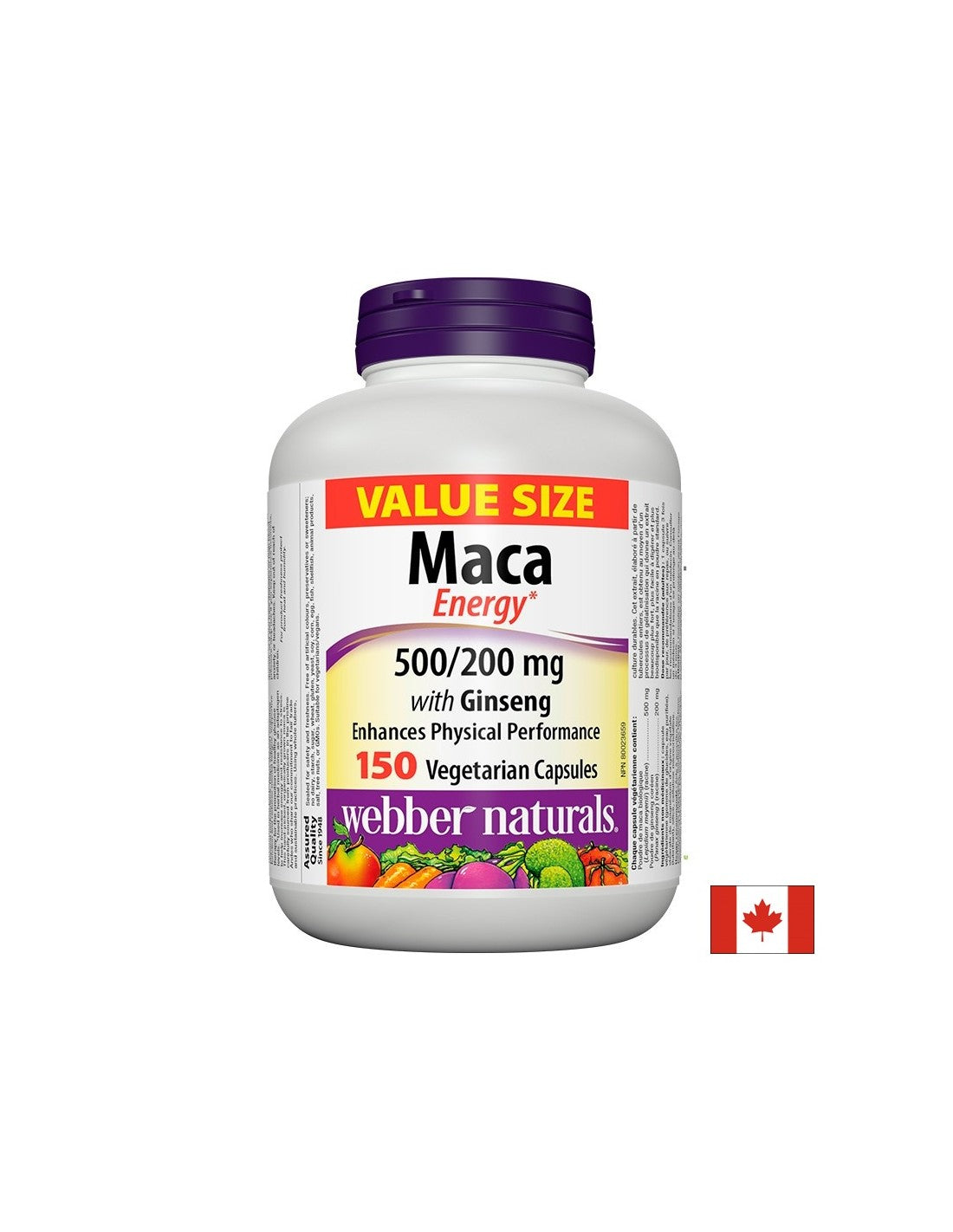 Maca Energy с женшен - Мака и Корейски женшен, 150 капсули