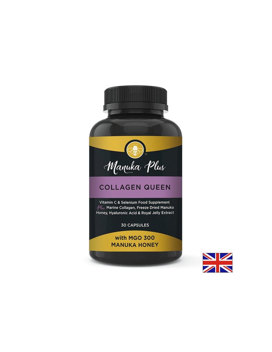 Формула за красота за коса, кожа и нокти - с мед от манука, колаген и хиалуронова киселина, 30 капсули