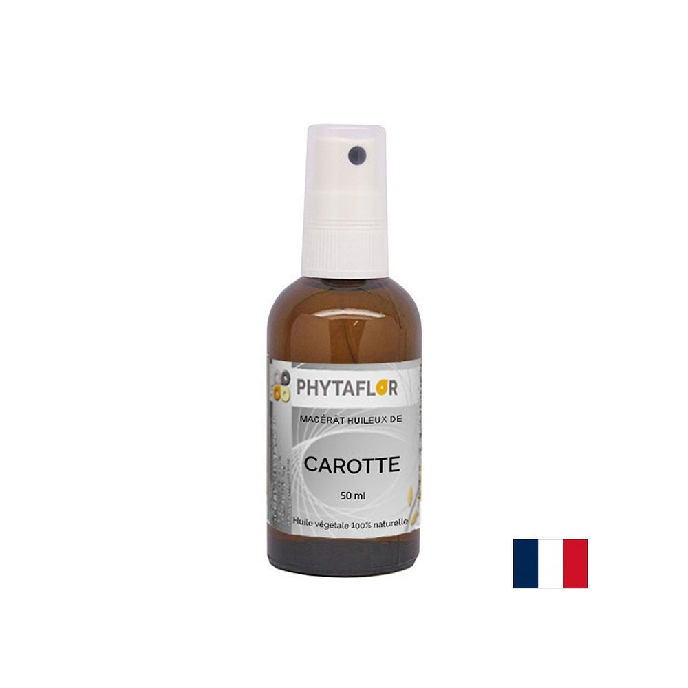 Морково масло Мацерат за естествен тен на кожата, спрей, 50 ml