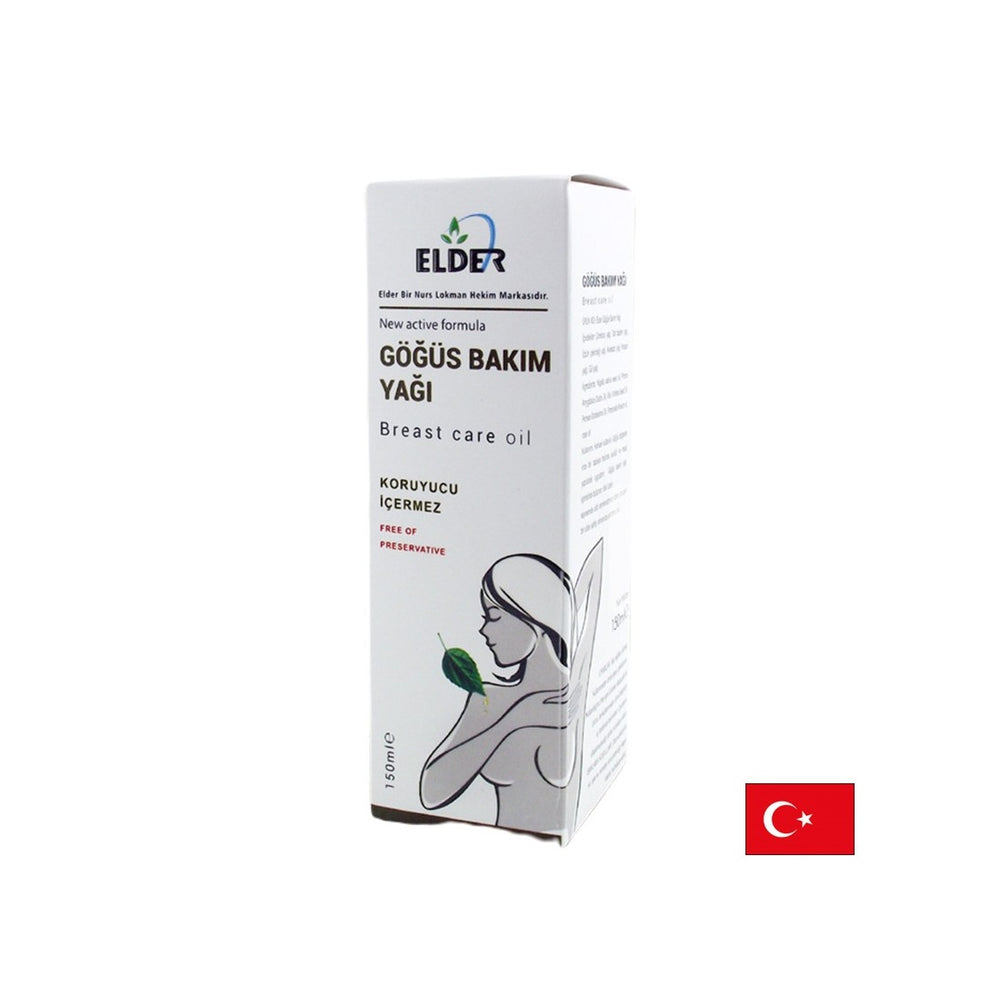 Грижа за гърдите - естествено масло с подхранващ ефект, 150 ml