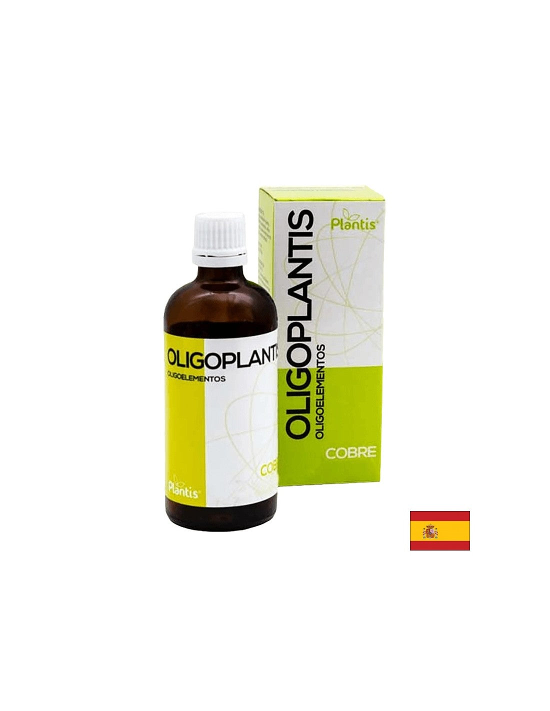 Мед - Oligoplantis oligoelementos Cobre - Здравословен метаболизъм, имунитет, сърдечно -съдово здраве, 100 ml