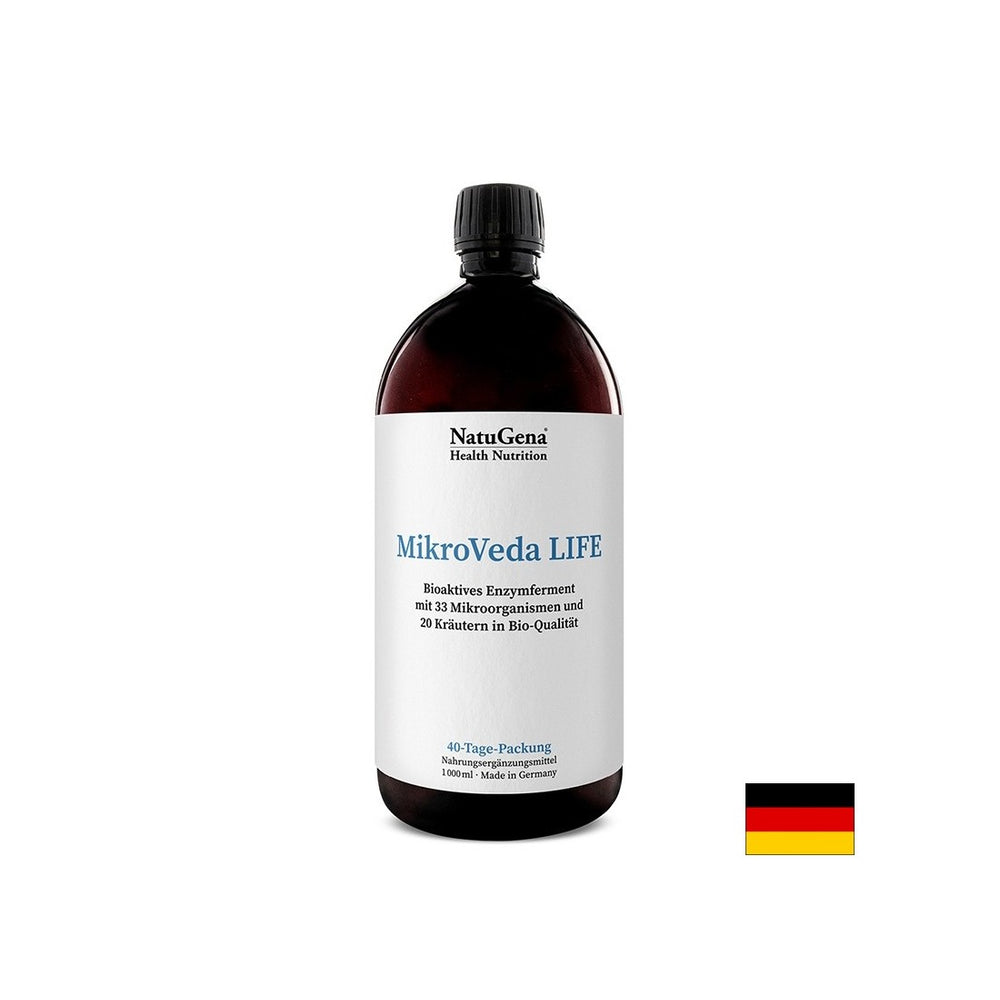 Mikroveda Life - Bioactive Ferment с пробиотични бактерии и билкови екстракти, 1000 ml